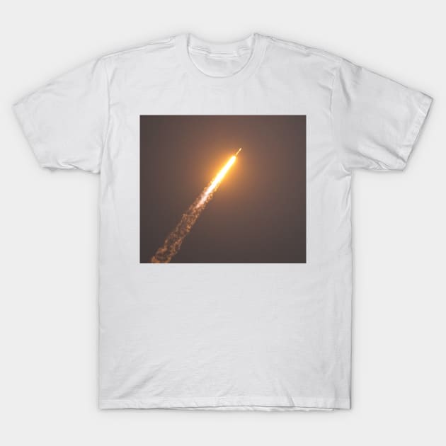 Rocket launch T-Shirt by Todd Graven Photography 